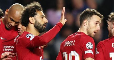 Mohamed Salah and Diogo Jota smash new records despite starting on bench against Rangers