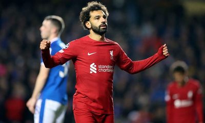 Mohamed Salah hat-trick puts gloss on Liverpool’s 7-1 demolition of Rangers