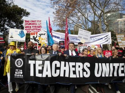 Union fined over NSW teachers' strikes