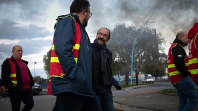 French union threatens legal action over requisitioned oil depot strikers