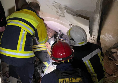 Ukraine war: Boy, 11, pulled from rubble of shelled Mykolaiv apartment as Kyiv hit by drone strikes