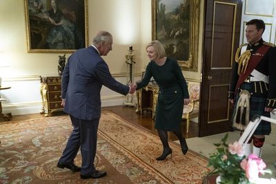 King Charles mutters ‘dear oh dear’ as he greets Liz Truss for weekly audience