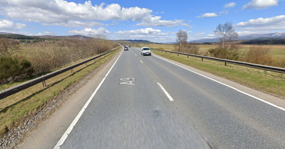 Driver dies after three-vehicle horror smash on dangerous Scots road