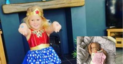 Brave girl diagnosed with leukaemia as a baby has party to celebrate being five years clear