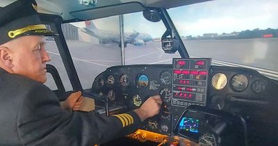 Plane enthusiast turns his van into mobile flight simulator