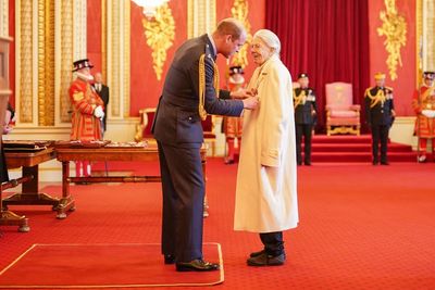 Vanessa Redgrave receives damehood from the Prince of Wales