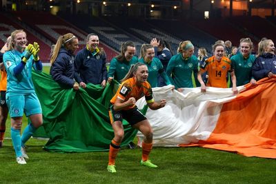 Uefa investigating after Ireland’s pro-IRA song after World Cup play-off win