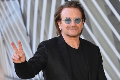 ‘The future is bright’: Bono surprises old school in Dublin with a visit