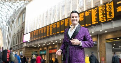 Flamboyant TikTok star Troy Hawke greets London commuters with bespoke compliments