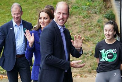 William and Kate join 10th anniversary celebration for sports charity Coach Core