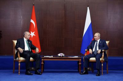 Putin touts Turkey gas hub while Europe looks to cut consumption