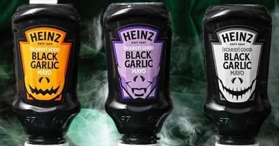 Heinz fans go wild for new Halloween-themed garlic mayo