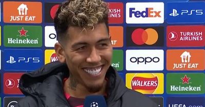 What Roberto Firmino told Darwin Nunez about Mohamed Salah during Rangers vs Liverpool