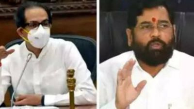 Sena vs Sena in Maharashtra: Eknath Shinde group targets Uddhav Thackeray faction for banking on legacy, sympathy