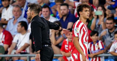 Joao Felix delivers training ground response after 'tantrum' following Diego Simeone snub