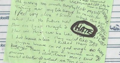 Lucy Letby's 'written note' released in full including 'I am evil' remark