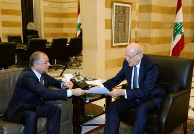 Lebanon's president approves historic Israel sea border deal