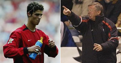 Sir Alex Ferguson "destroyed" Cristiano Ronaldo in furious rant that propelled career