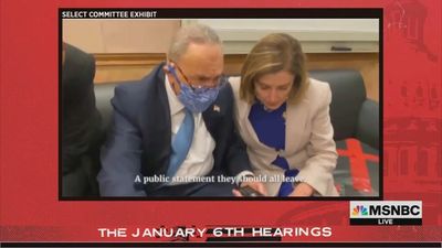 Footage shows congressional leaders' urgent calls on Jan. 6