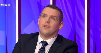 Question Time: Douglas Ross laughed at after saying Liz Truss will win next election