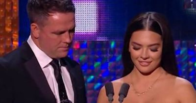 National Television Awards' Michael Owen overheard giving 'awkward' instruction to daughter Gemma