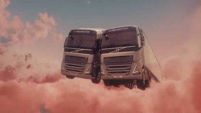 Volvo Video Highlights Semi-Truck Tech With A Bizarre Love Story