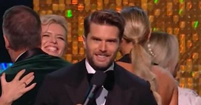 NTAs host Joel Dommett overheard admitting to 'awkward' blunder after Strictly win