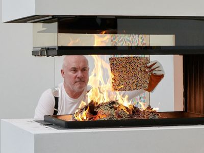 Damning Damien Hirst for publicity stunts is like panning Van Gogh for painting flowers