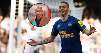 Ian Wright heaps praise on Miguel Almiron amid 'obvious' Eddie Howe chat after Jack Grealish jibes