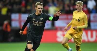 What happened to Martin Odegaard after Arsenal beat Bodo/Glimt in Europa League