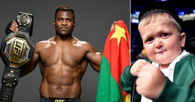 Francis Ngannou jokingly calls out Hasbulla despite 200lb weight difference