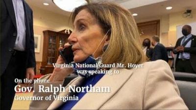 Watch: New footage shows Nancy Pelosi during Jan 6 riots