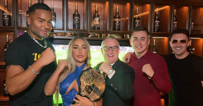 Geordie Shore's Sophie Kasaei and Nath Henry visit Conor McGregor's pub with Belters Only