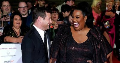 Dermot O'Leary calls Alison Hammond his 'scream Queen' with on-stage NTA snap after fans complain she was 'robbed'
