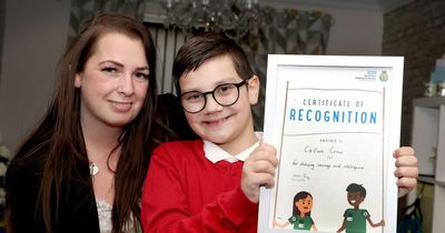 'My little hero'- Nine year old boy from County Durham saves mum after he was unable to wake her