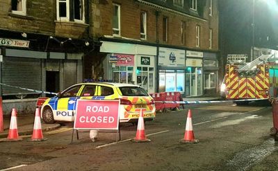 Cannabis farm destroyed as fire rips through Fife building, police say