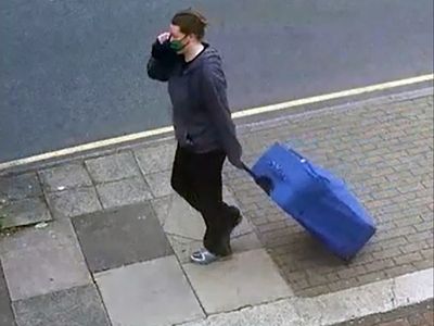 Woman accused of beheading pensioner ‘caught on CCTV dragging suitcase with body in’