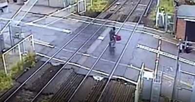 Network Rail issues warning over near misses on the tracks with chilling video