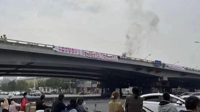 'Remove the dictator Xi Jinping': Images show rare protest in Beijing