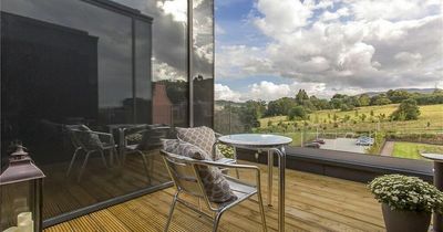 Dazzling Edinburgh penthouse hits the market with incredible balcony views