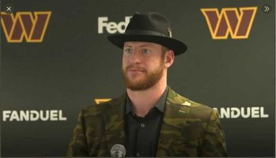 NFL fans roasted Carson Wentz’s quirky postgame fit with so many jokes, memes