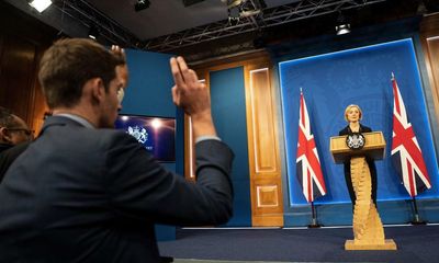 Was that it? Eight-minute Liz Truss press conference will not steady ship