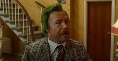 Stephen Graham seen with green hair after undergoing huge makeover