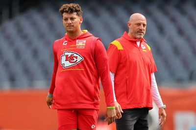 Chiefs QB coach Matt Nagy details Patrick Mahomes’ growth as a pocket passer