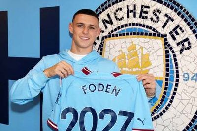 Phil Foden signs lucrative Man City contract extension before Liverpool clash with wages set to skyrocket