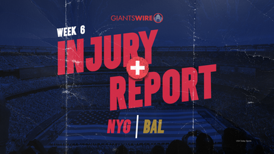 Giants’ Kadarius Toney among 5 ruled out vs. Ravens