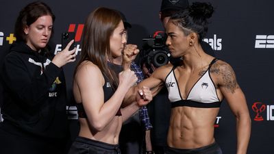 UFC Fight Night 212 faceoff highlights video, photo gallery from Las Vegas