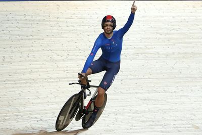 Italy's Ganna storms to fifth world pursuit gold in record time