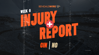 Bengals issue final injury report before Week 6 vs. Saints