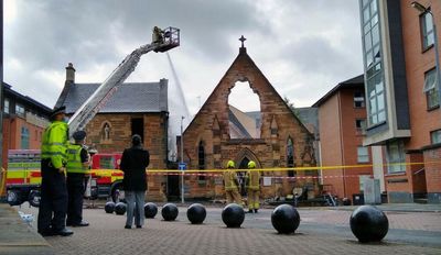 Man jailed for starting fire which destroyed historic Glasgow church
